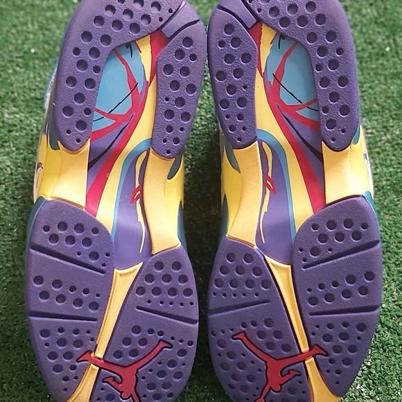 AIR JORDAN 8 RETRO "WHITE AQUA" 2019 - Picture 7 of 7